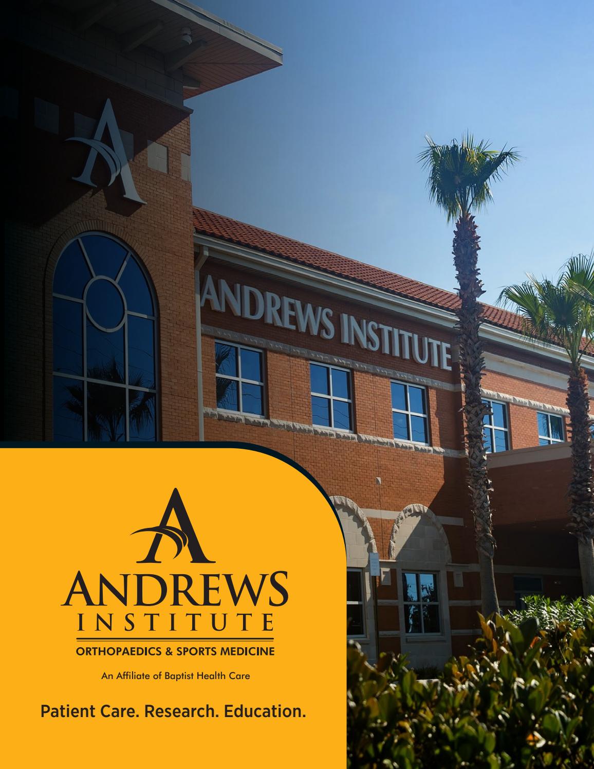 Andrews Institute Overview Book by Baptist Health Care Issuu