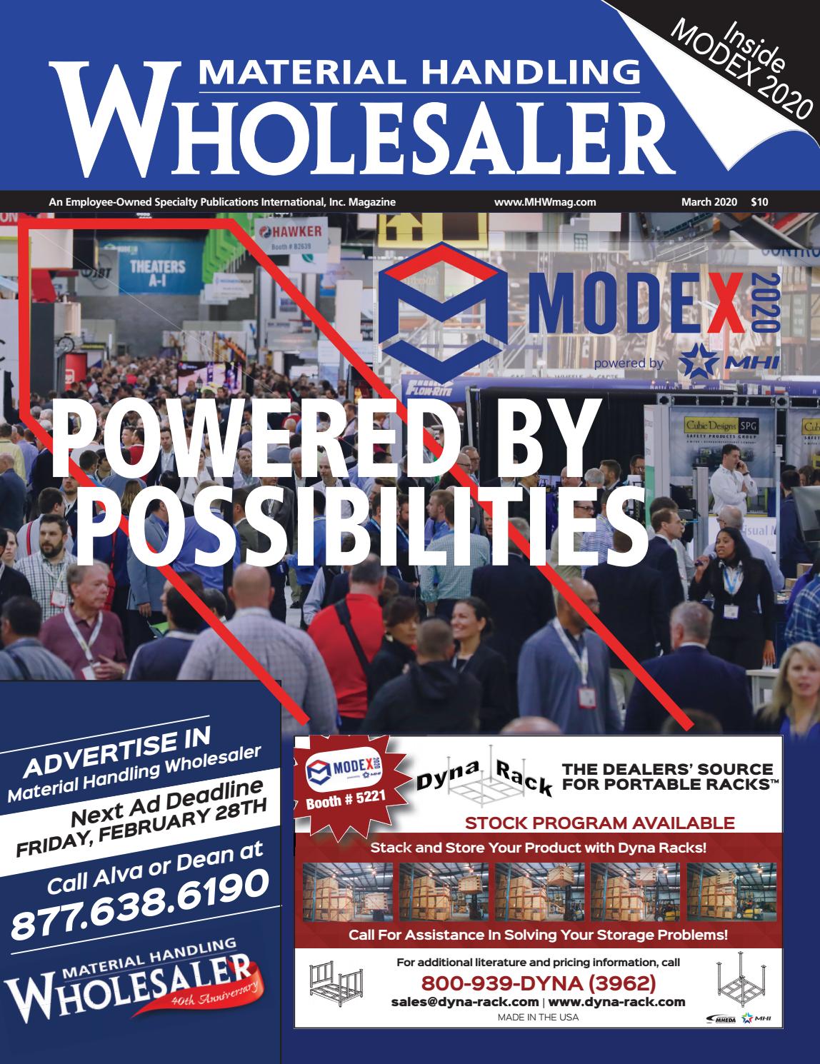 March 2020 Material Handling Wholesaler by Material Handling Wholesaler