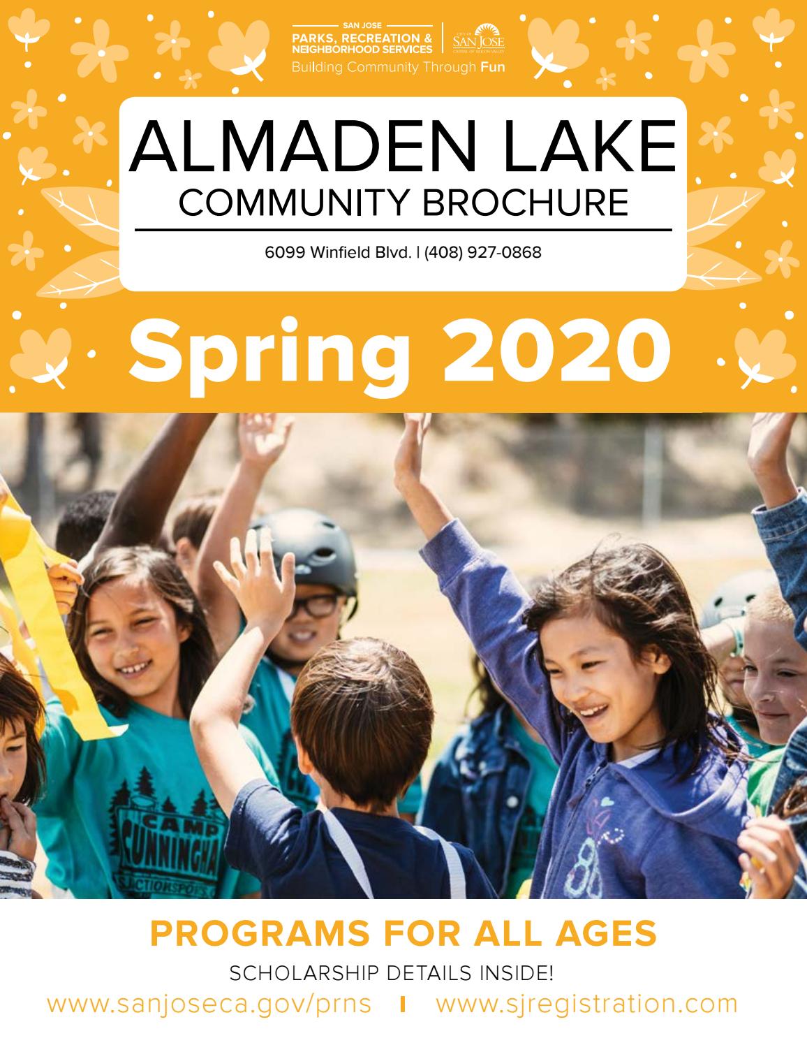 Community Activity Guide Spring 2020 Almaden Lake Park by San José ...