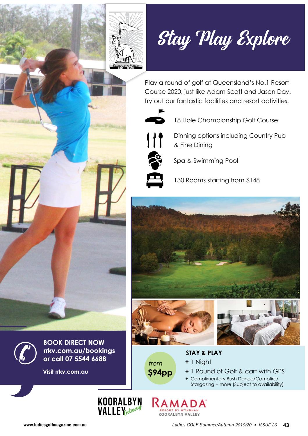 Ladies GOLF Magazine Summer/Autumn 2019/2020 Issue 26 by Cathryn