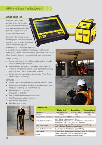 Traxx GPR and Scanning Equipment - 家具目录 Section 第 2 页
