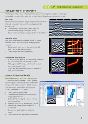 Traxx GPR and Scanning Equipment - 家具目录 Section 第 3 页