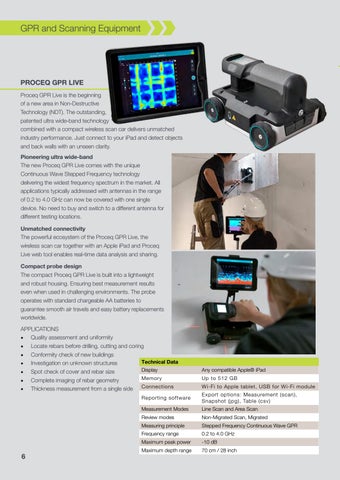 Traxx GPR and Scanning Equipment - 家具目录 Section 第 6 页
