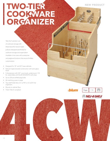 Rev-A-Shelf 灯饰目录 · 简介 - 20/21 Specification 指南 第 12 页