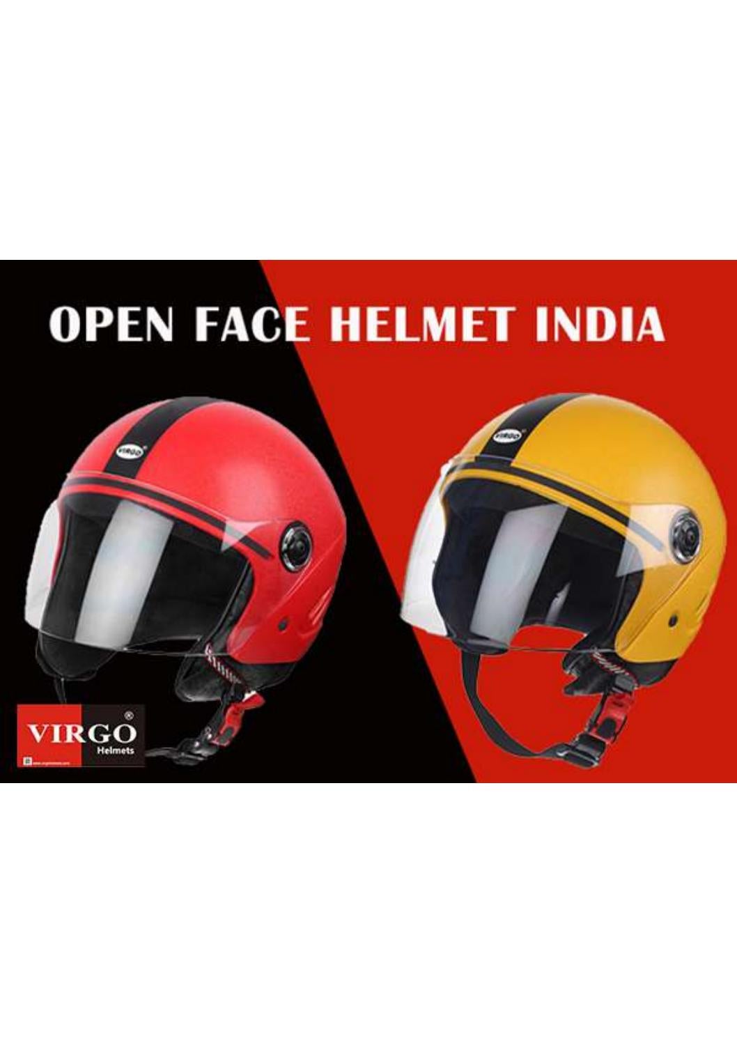 Open Face Helmet India by virgo helmets Issuu