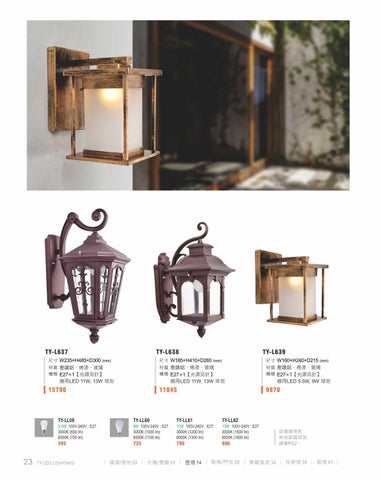 2020 LED 户外照明 光景 [天眼光源TIEN YEN] 第 24 页