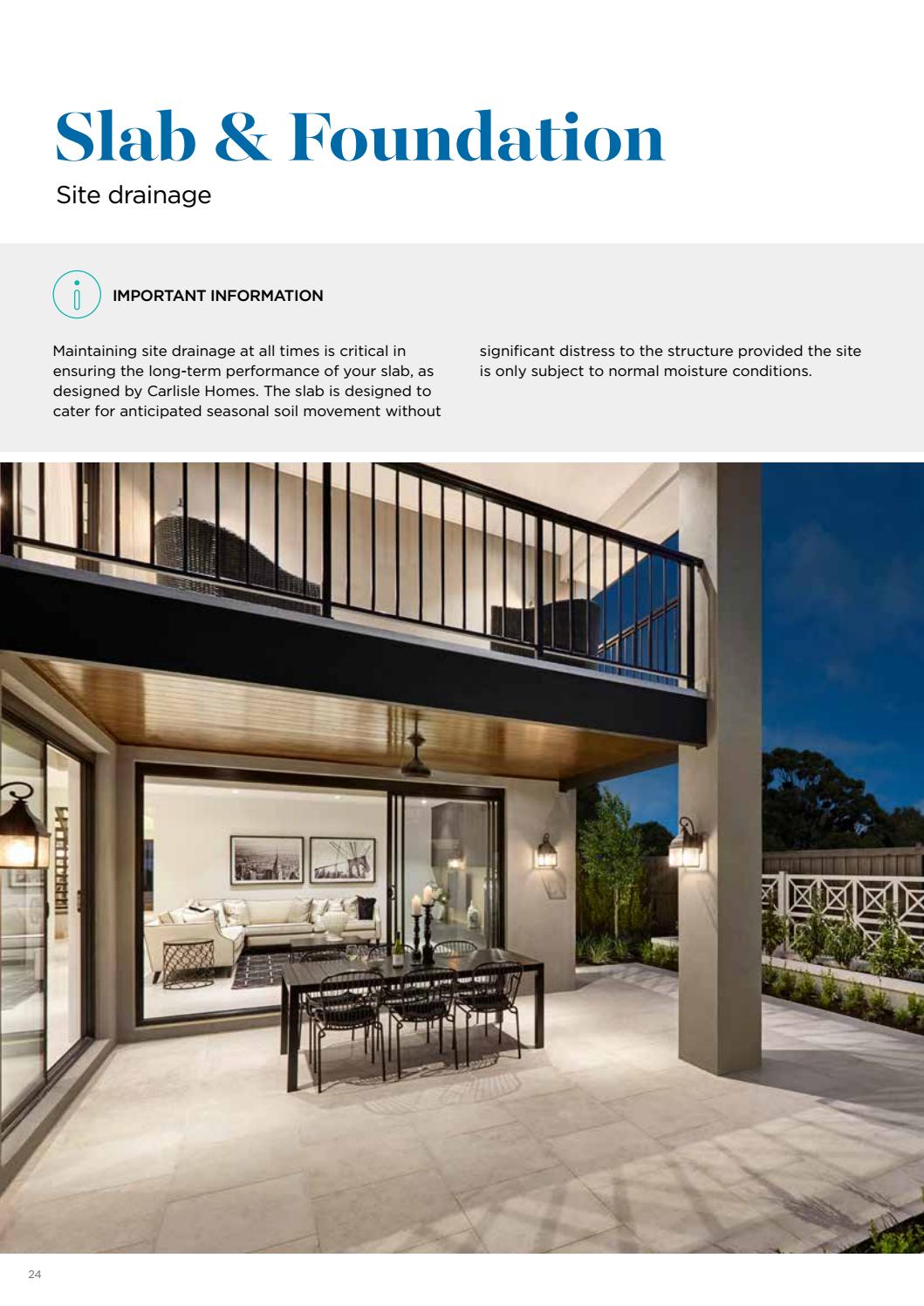 Warranty & Maintenance Guide by Carlisle Homes Issuu