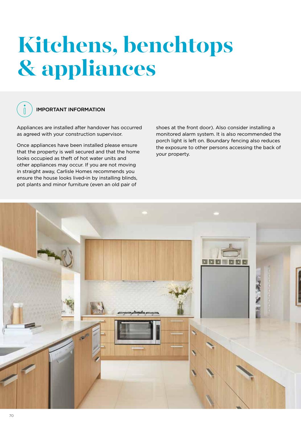 Warranty & Maintenance Guide by Carlisle Homes Issuu