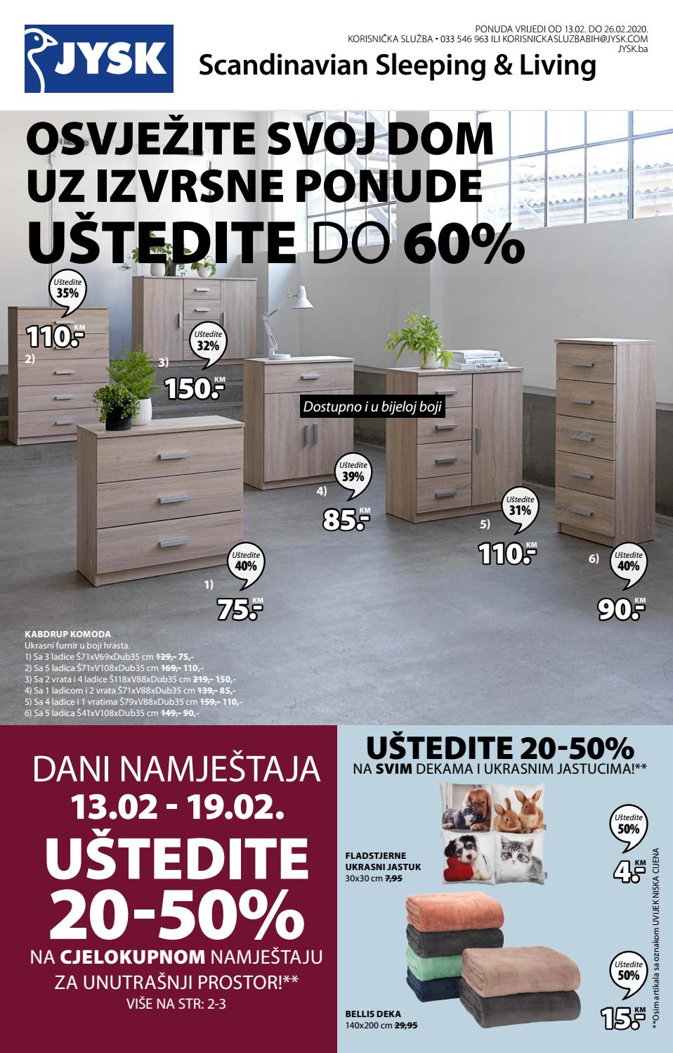 JYSK BiH katalog od 13.26.02.2020 by Catalog.hr Issuu