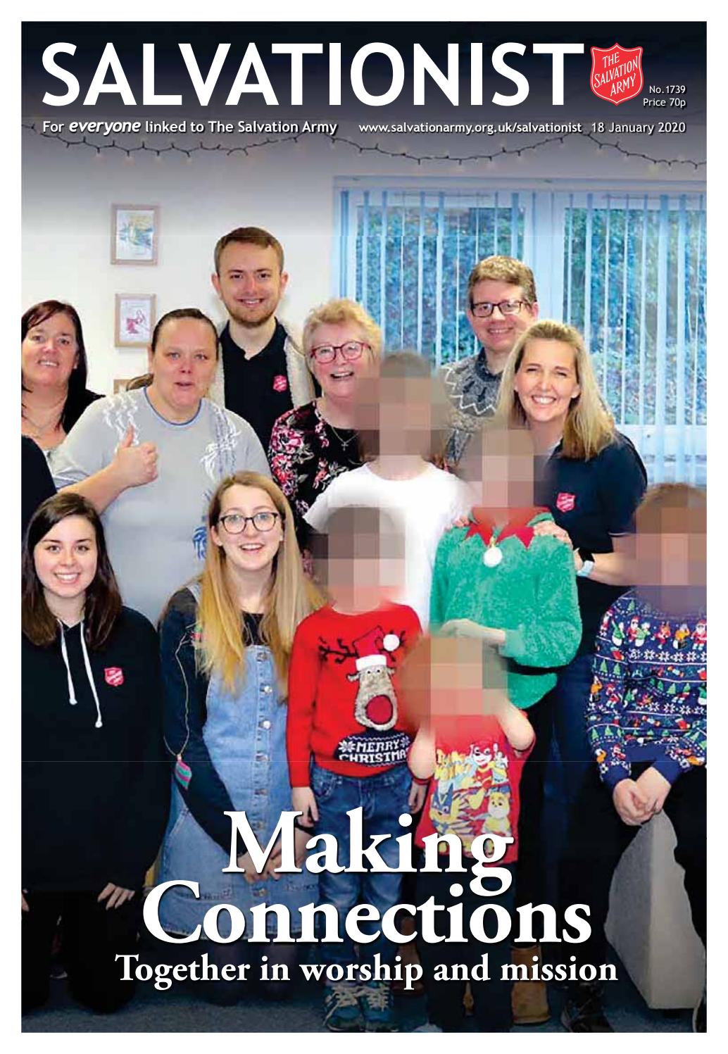 Salvationist 18 January 2020 by The Salvation Army UK and Ireland Issuu