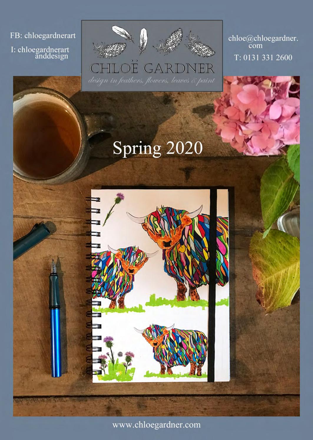 Chloe Gardner Spring Catalogue 2020 updated by Chloe Gardner Issuu