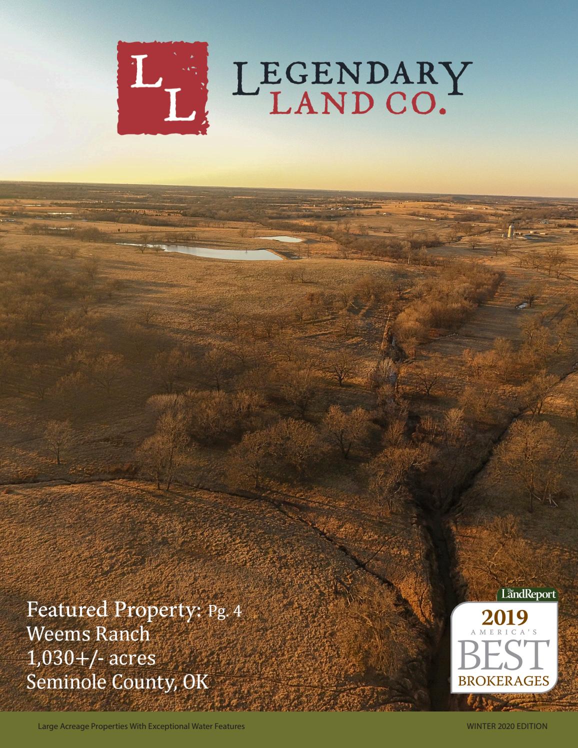 Legendary Land Catalog Winter 2020 by LegendaryLand2019 Issuu