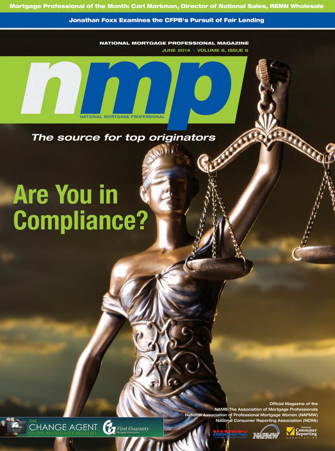 National Mortgage Professional Magazine June 2014 by ambizmedia - Issuu