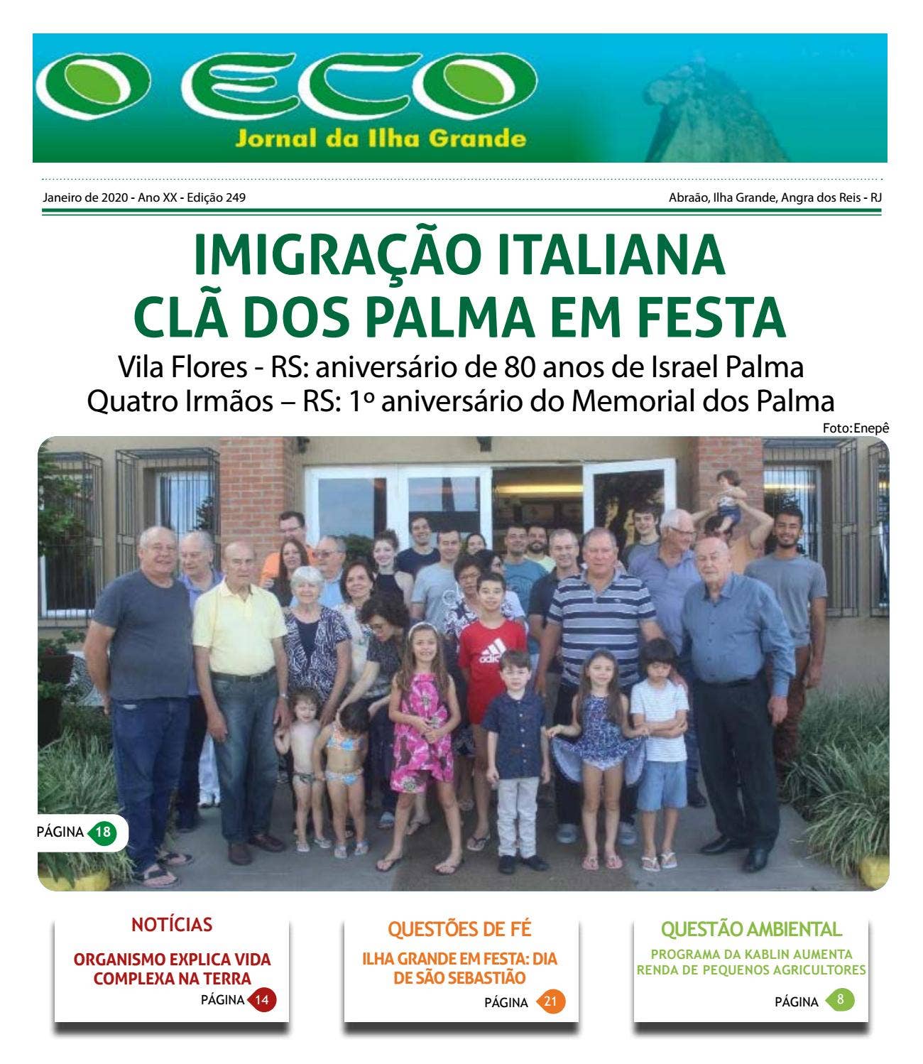 O Eco Jornal - Edição 249 - Janeiro by O Eco Jornal - Issuu