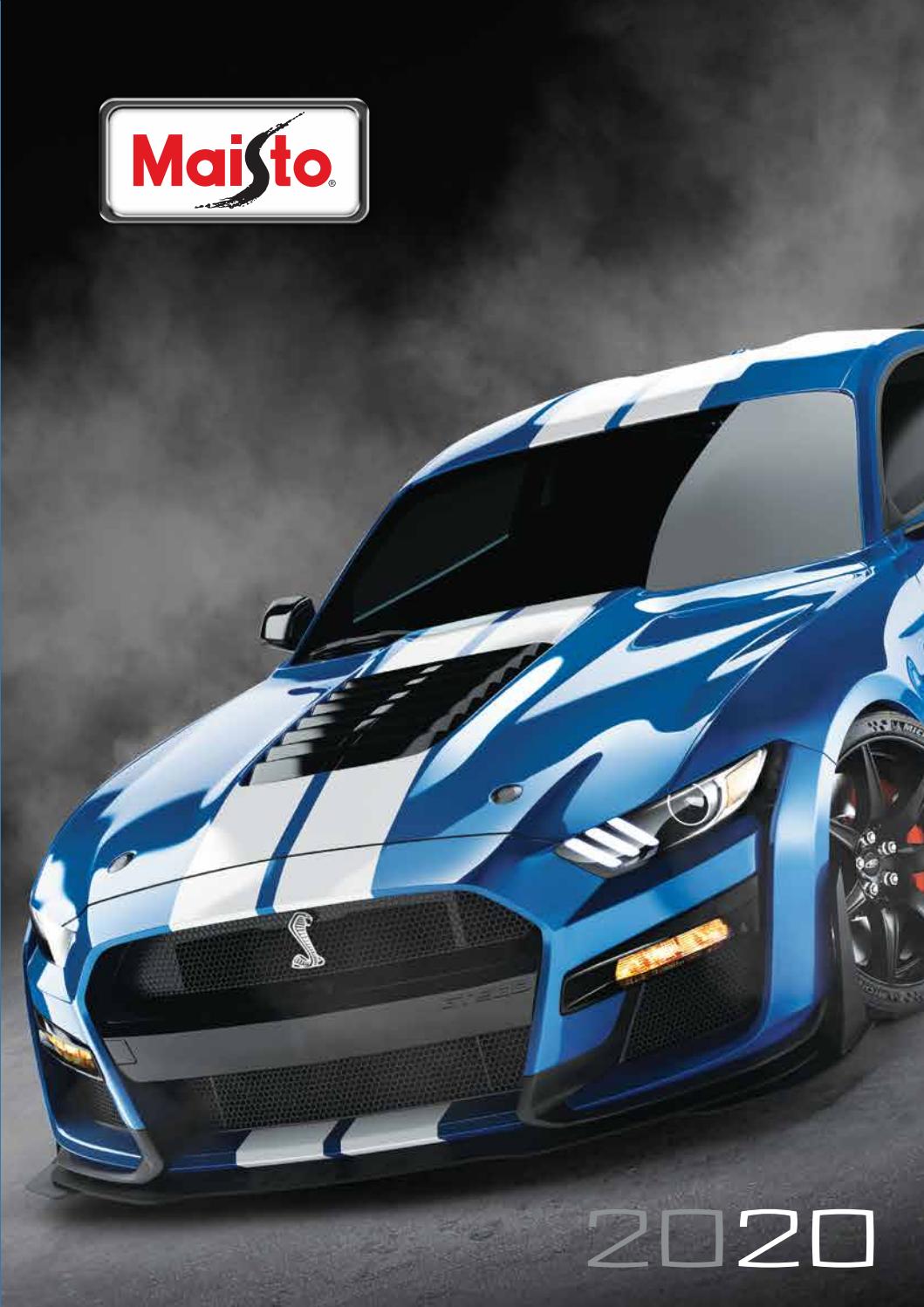 Katalog Maisto 2020 by Sběratelské Modely - Issuu