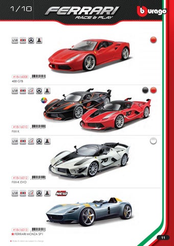 灯饰目录 Bburago Ferrari 2020 第 13 页