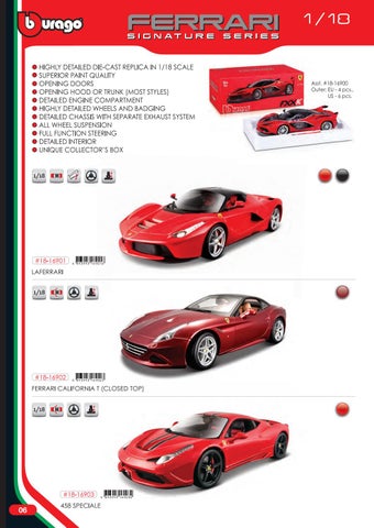灯饰目录 Bburago Ferrari 2020 第 8 页