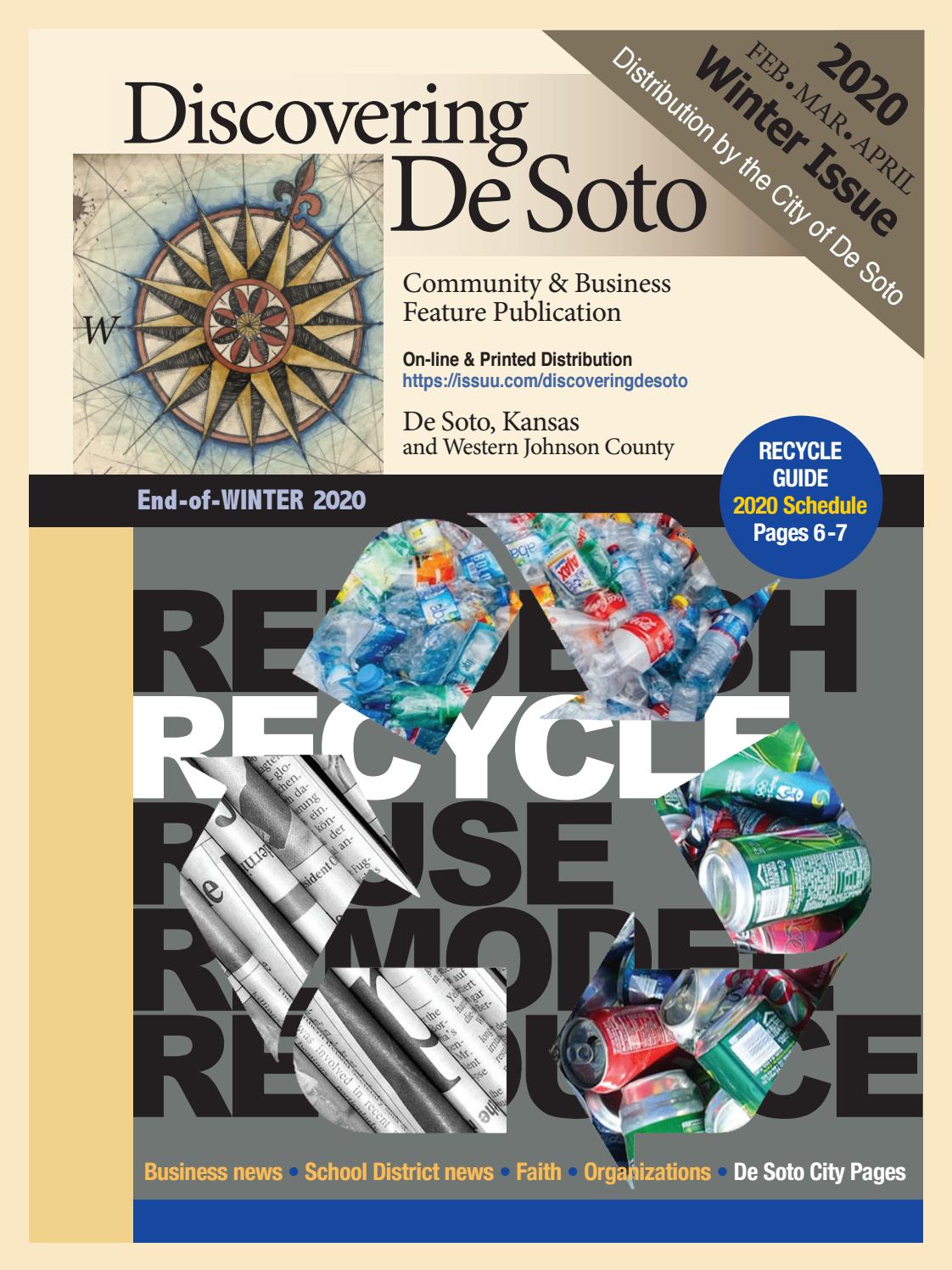 Discovering De Soto EndofWinter 2020 Recycle by Discovering De Soto Issuu