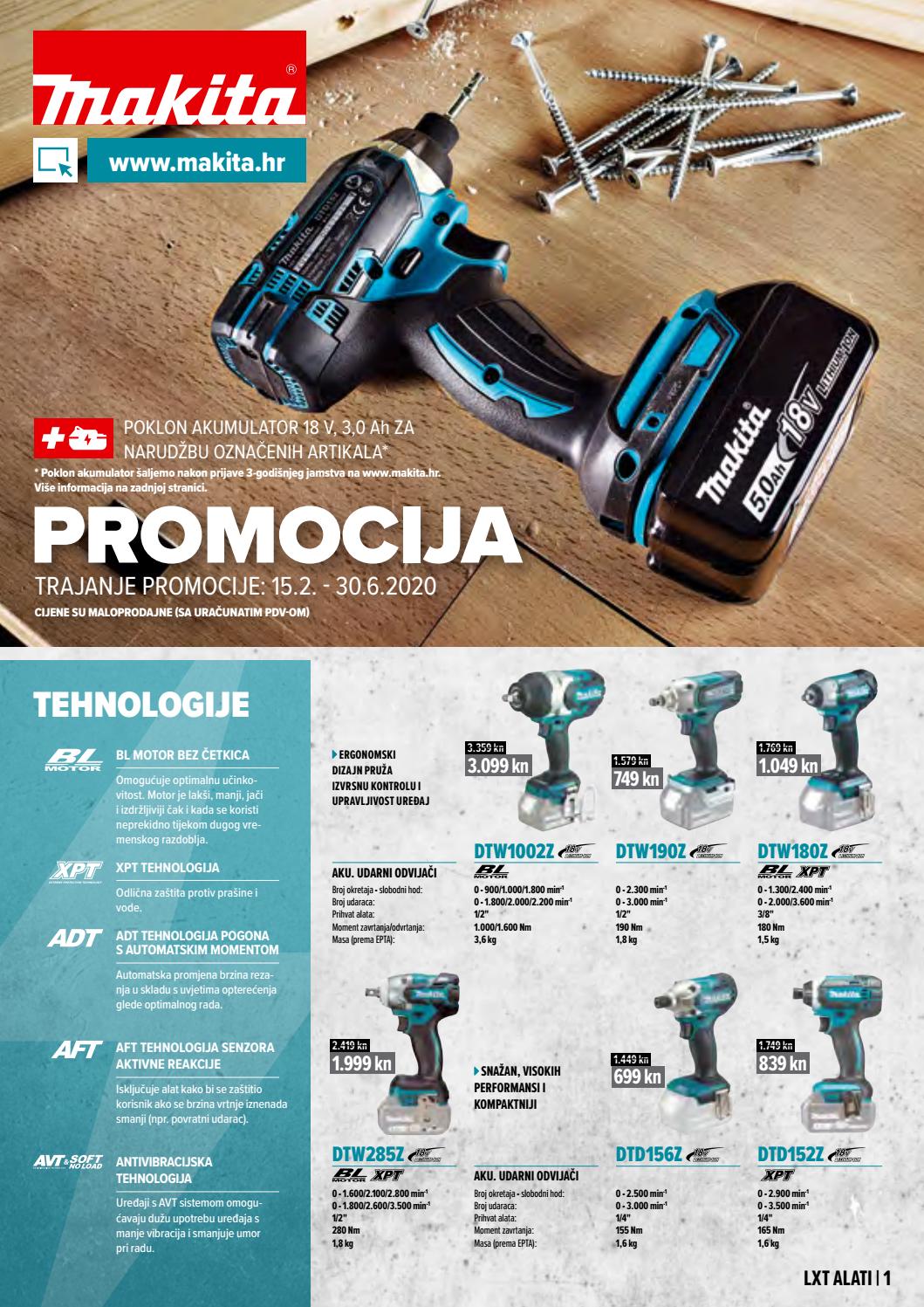 Makita katalog promocije od 17.02..30.06.2020.. by Catalog.hr Issuu