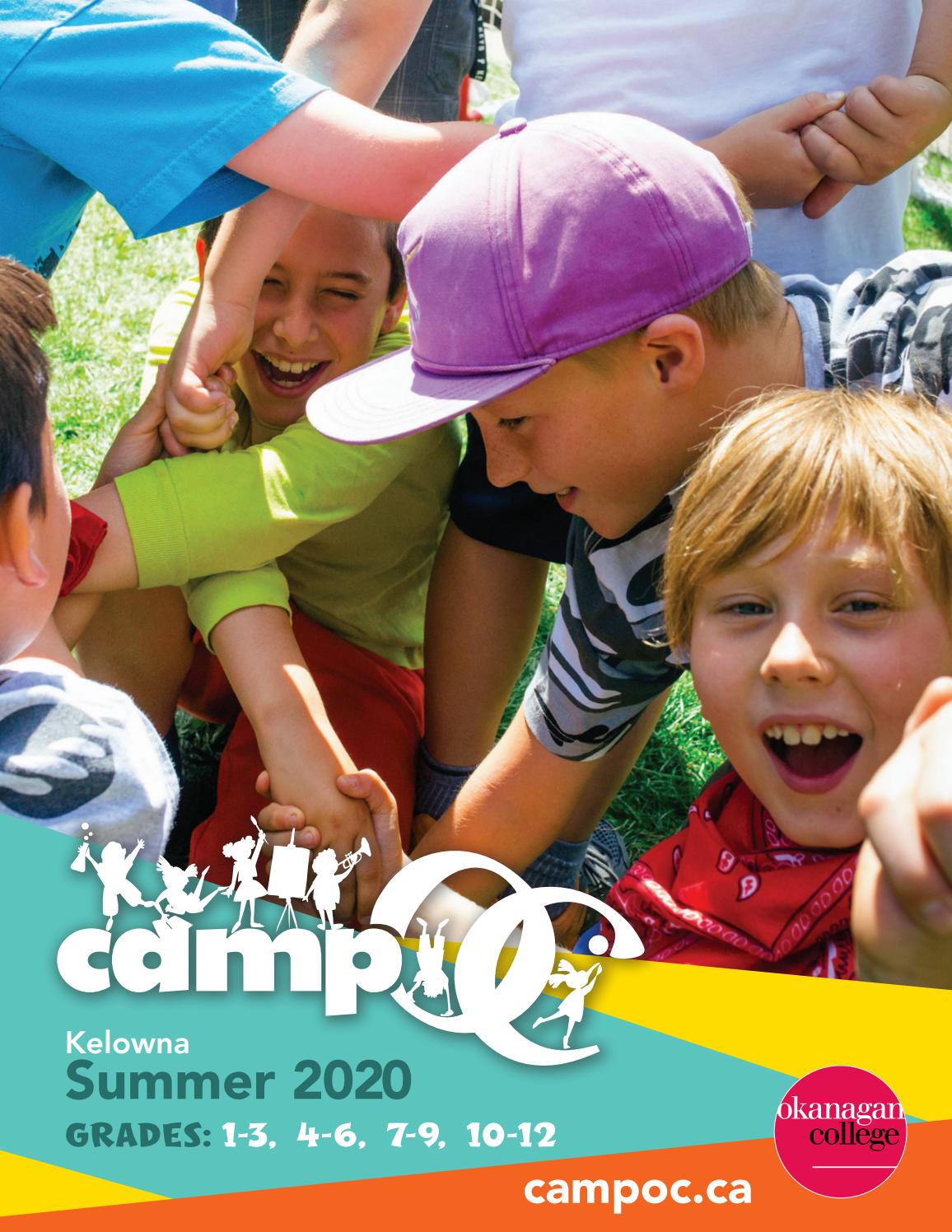 Camp Oc Kelowna 2020 By Okanagan College Issuu