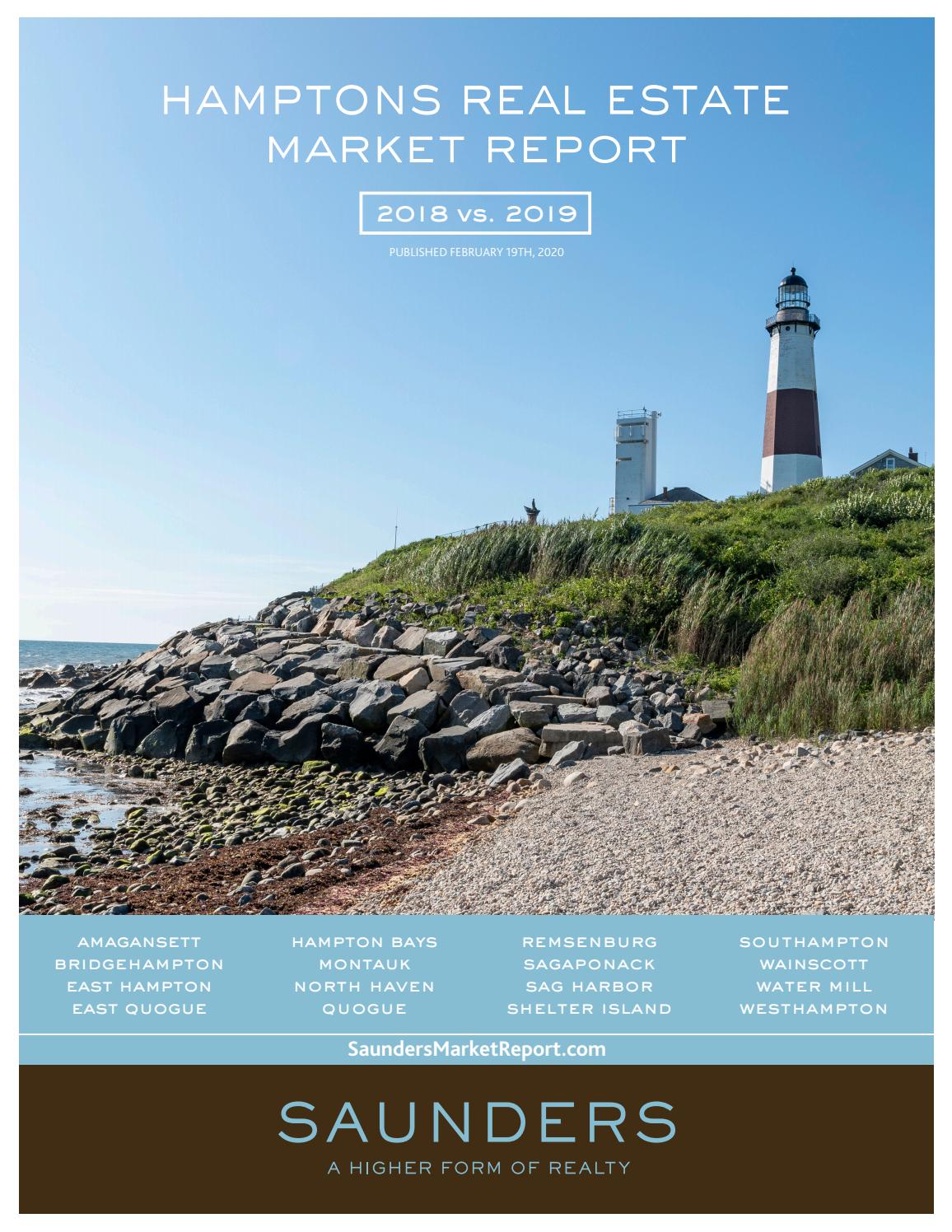 2018 vs. 2019 Saunders Market Report by Saunders & Associates Issuu
