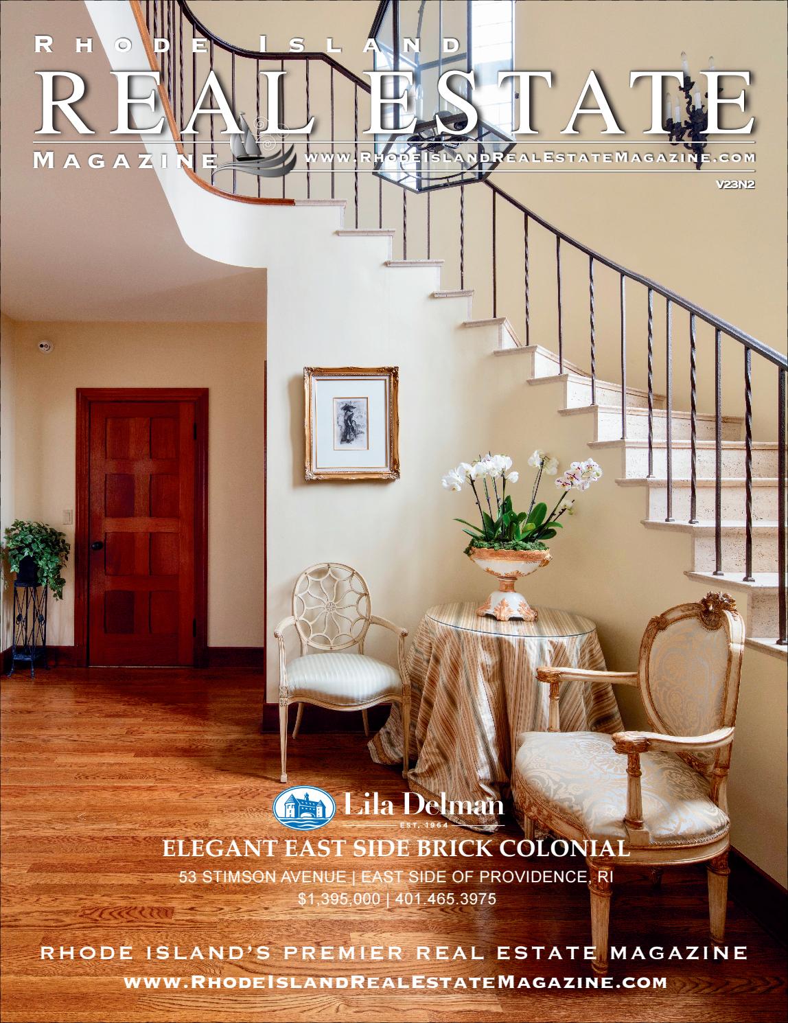 Rhode Island Real Estate Magazine V23N2 by Nancy Wolcott Miller Issuu
