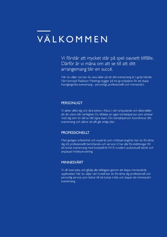 Creative Service Desk Radisson BLu RoyalViking 酒店 , Stockholm Meeting 家具手册 SE 第 3 页