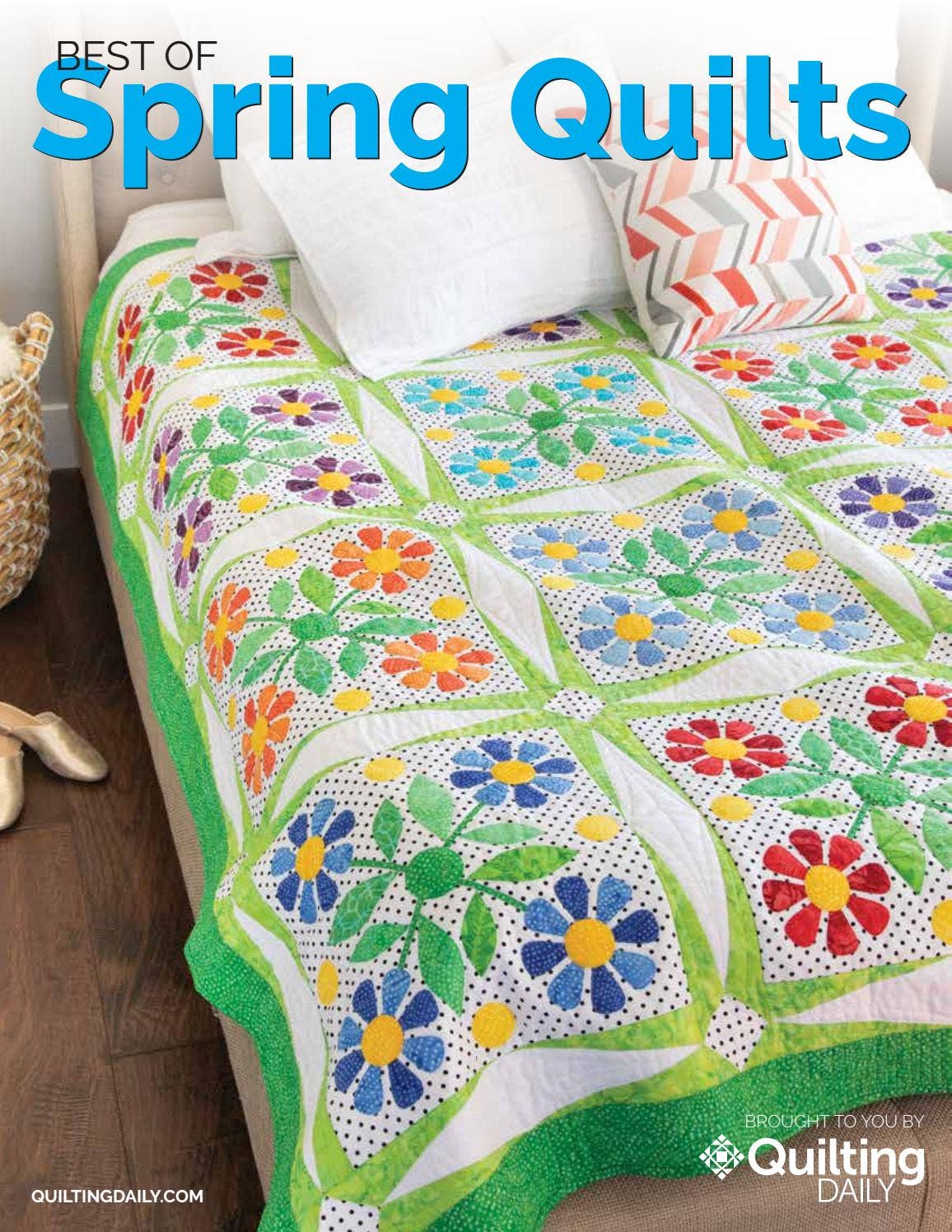 Spring Journal Quilt Quilting Daily's Best of Spring Quilts by Golden Peak Media - Issuu