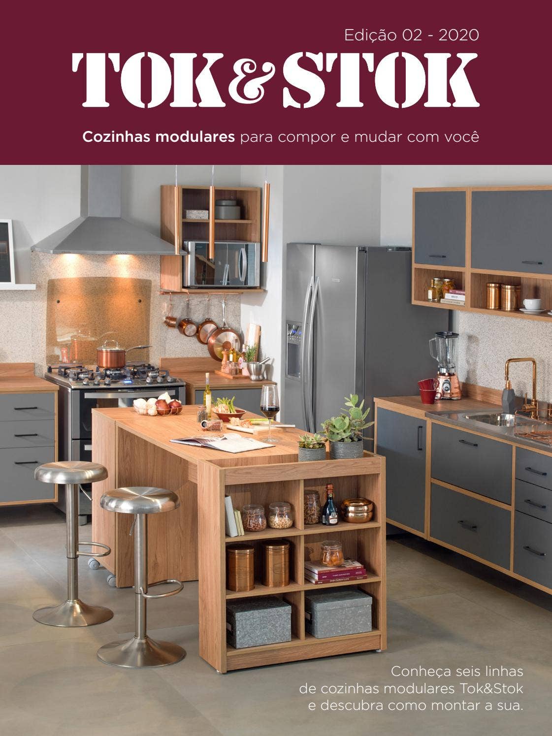 Cozinhas Modulares 2020 by Tok\u0026Stok - Issuu, image size:1121x1495