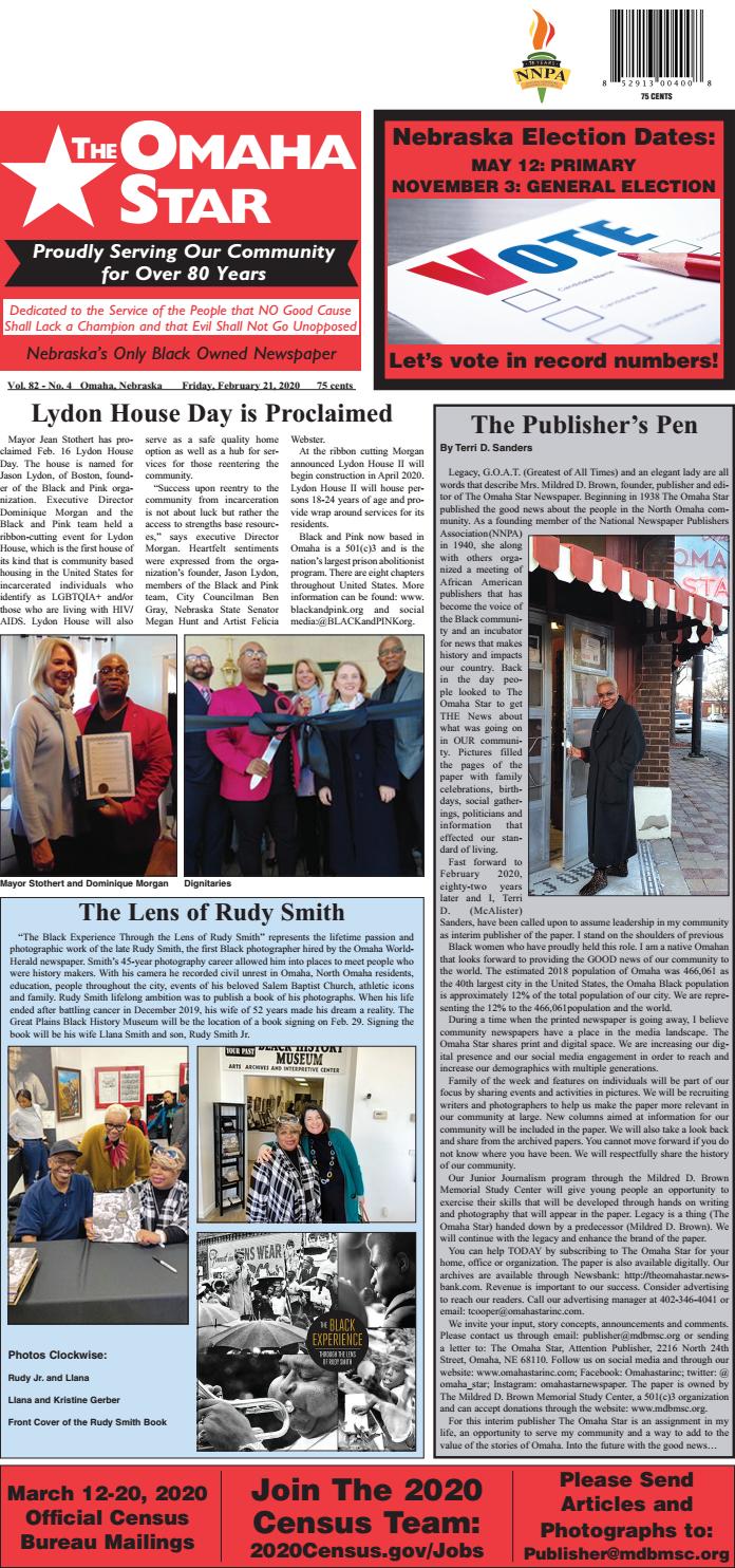 Vol. 82 - No.4 by The Omaha Star - Issuu