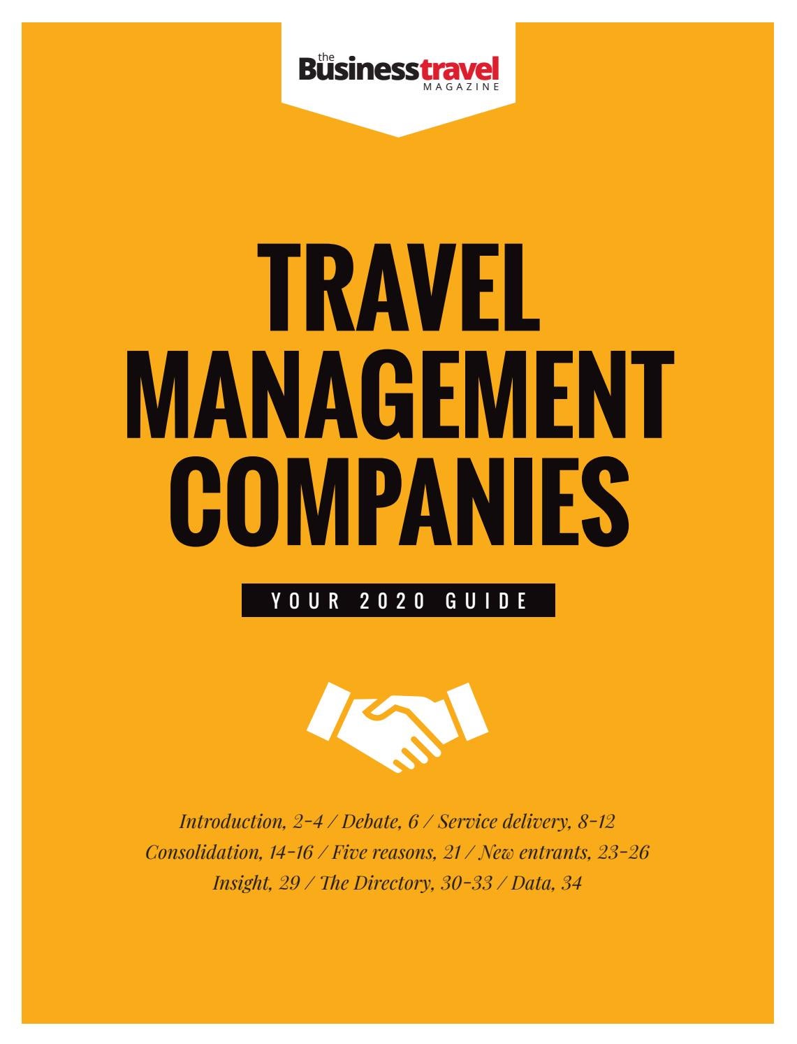 Travel Management Companies Guide 2020 by BMI Publishing Ltd Issuu
