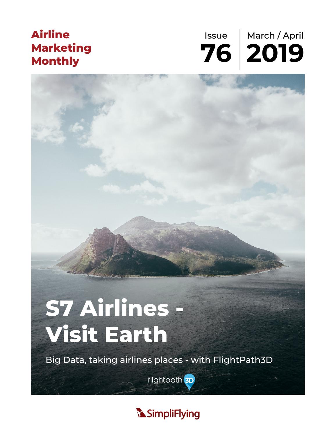 Airline Marketing Monthly April 2019 By Aviation Marketing Monthly Amm Issuu