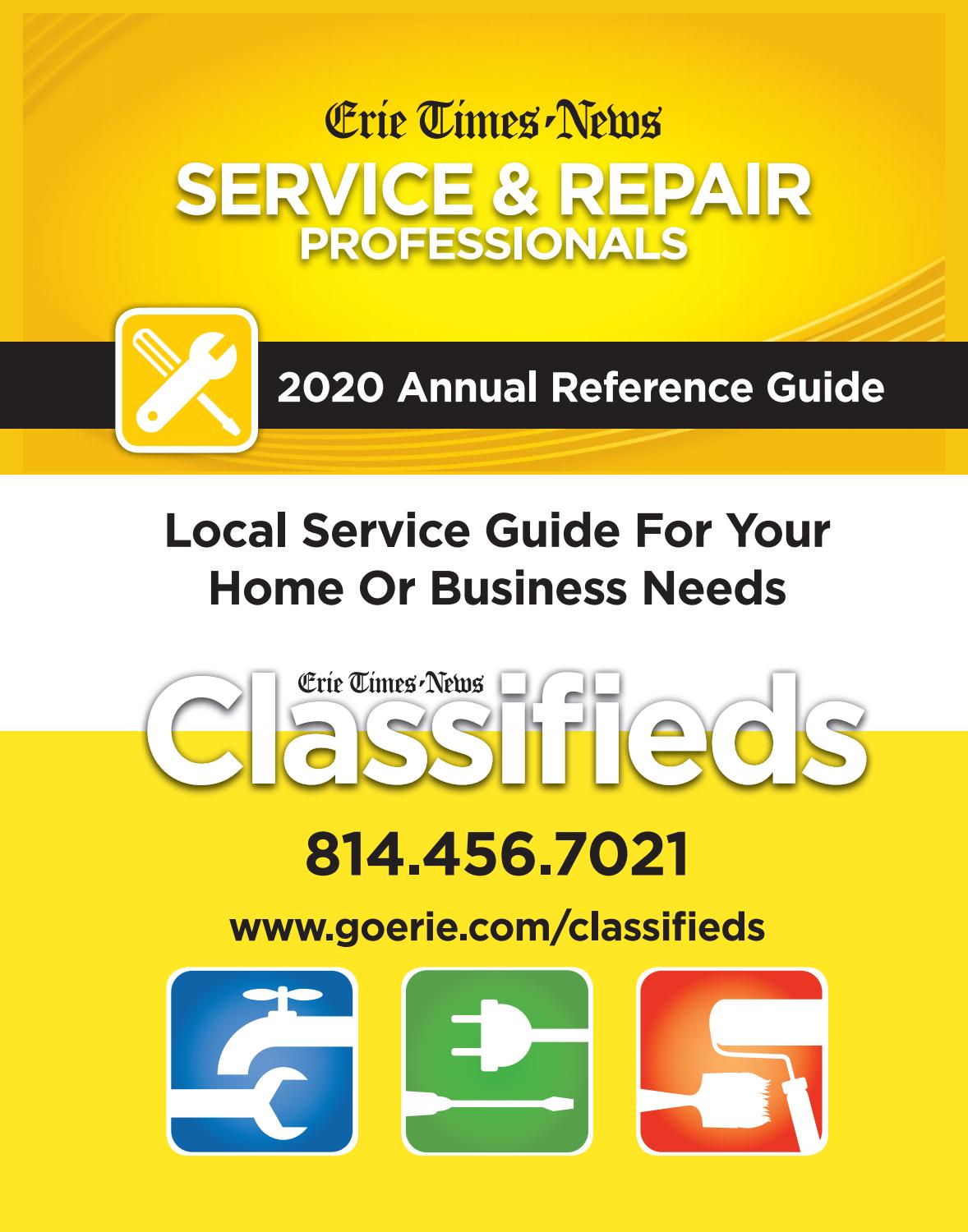 2020 Service & Repair Guide by ErieTimesNews - Issuu