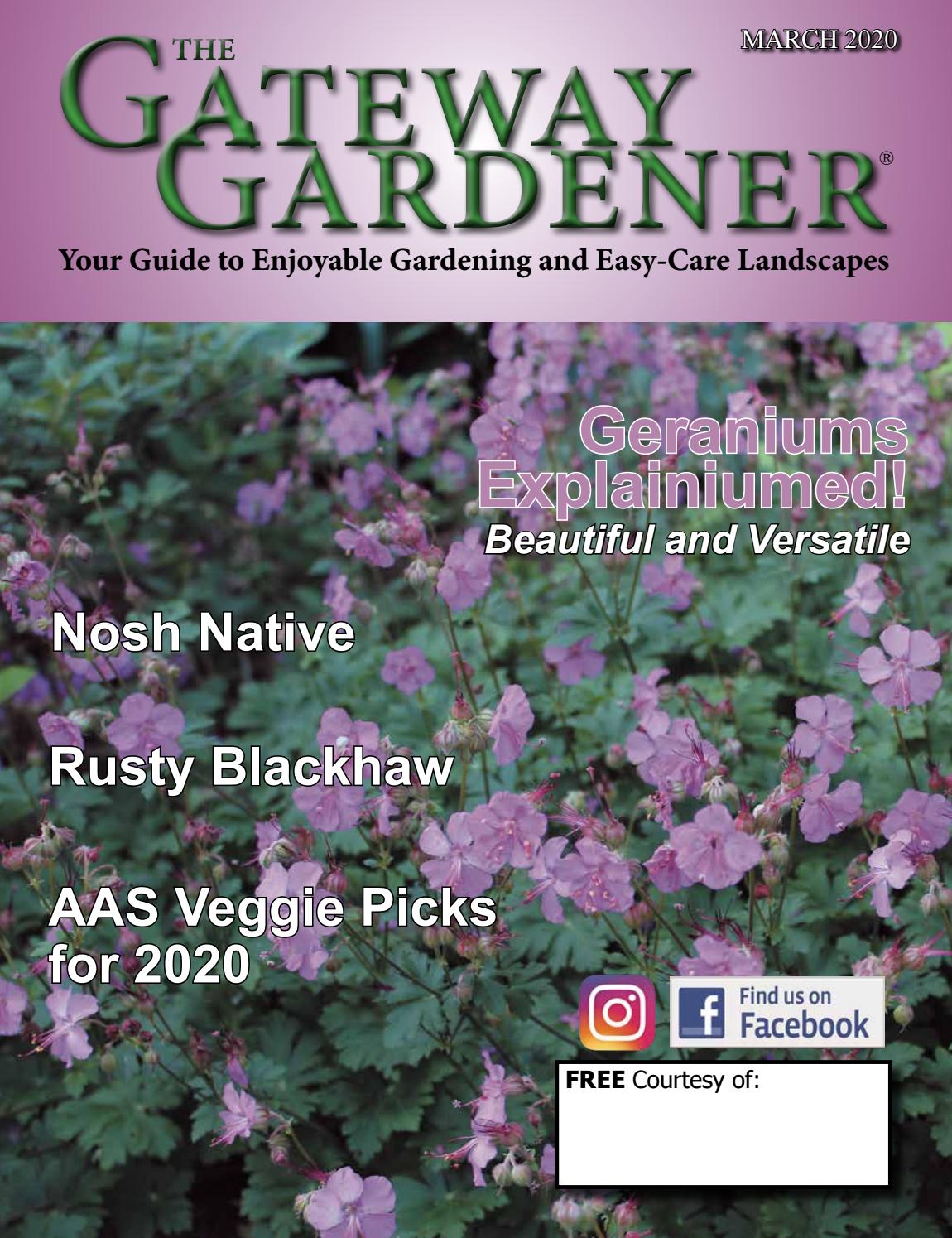 The Gateway Gardener March 2020 by The Gateway Gardener - Issuu