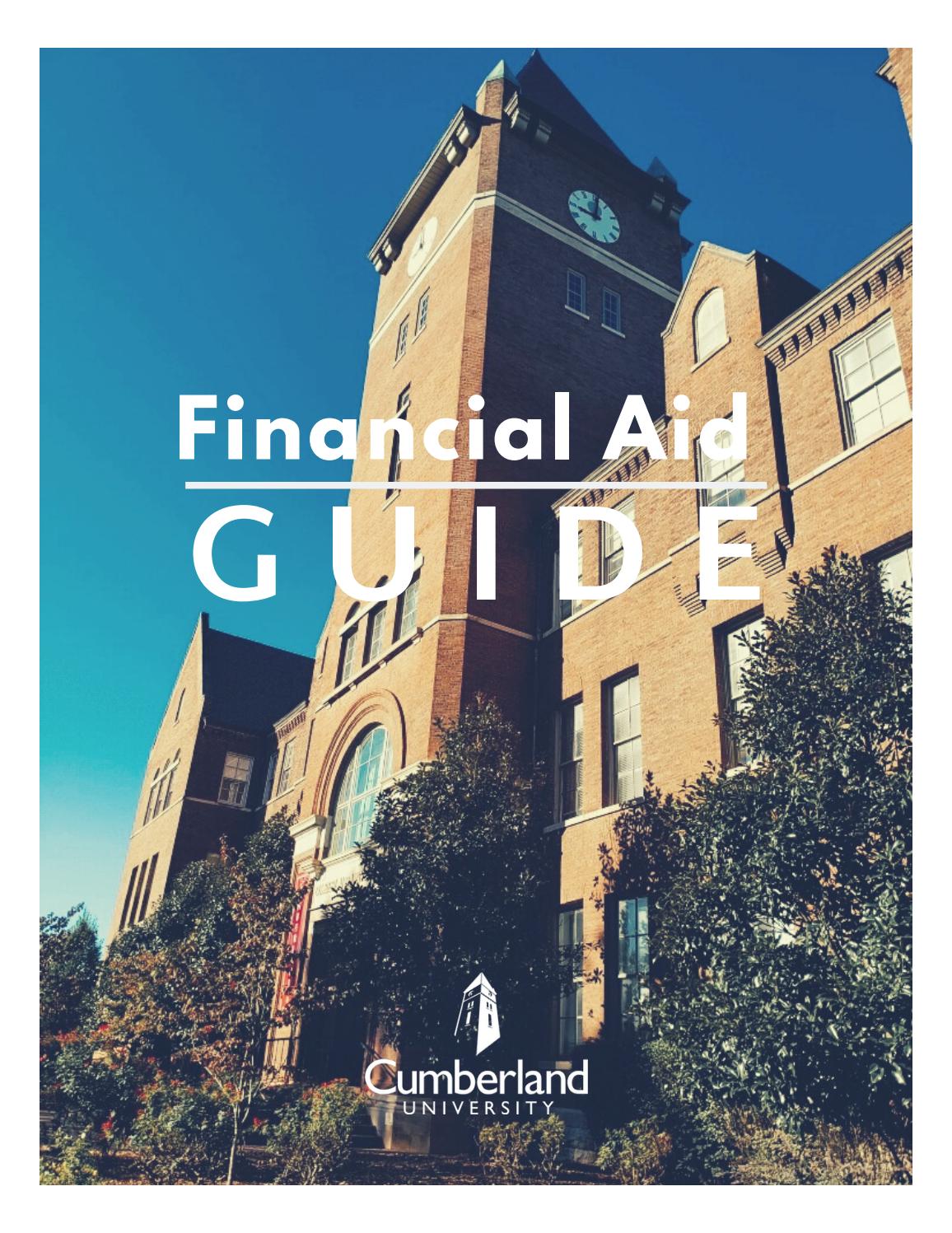 Financial Aid Guide by Cumberland University Issuu