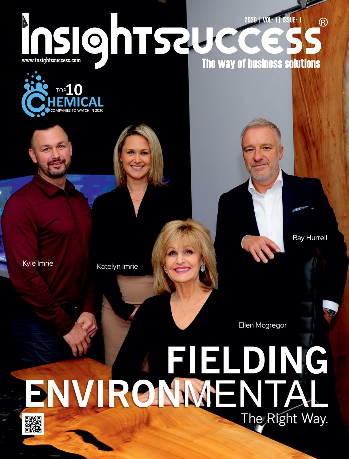 Top 10 Chemical Companies to Watch in 2020 by Insights Success Media