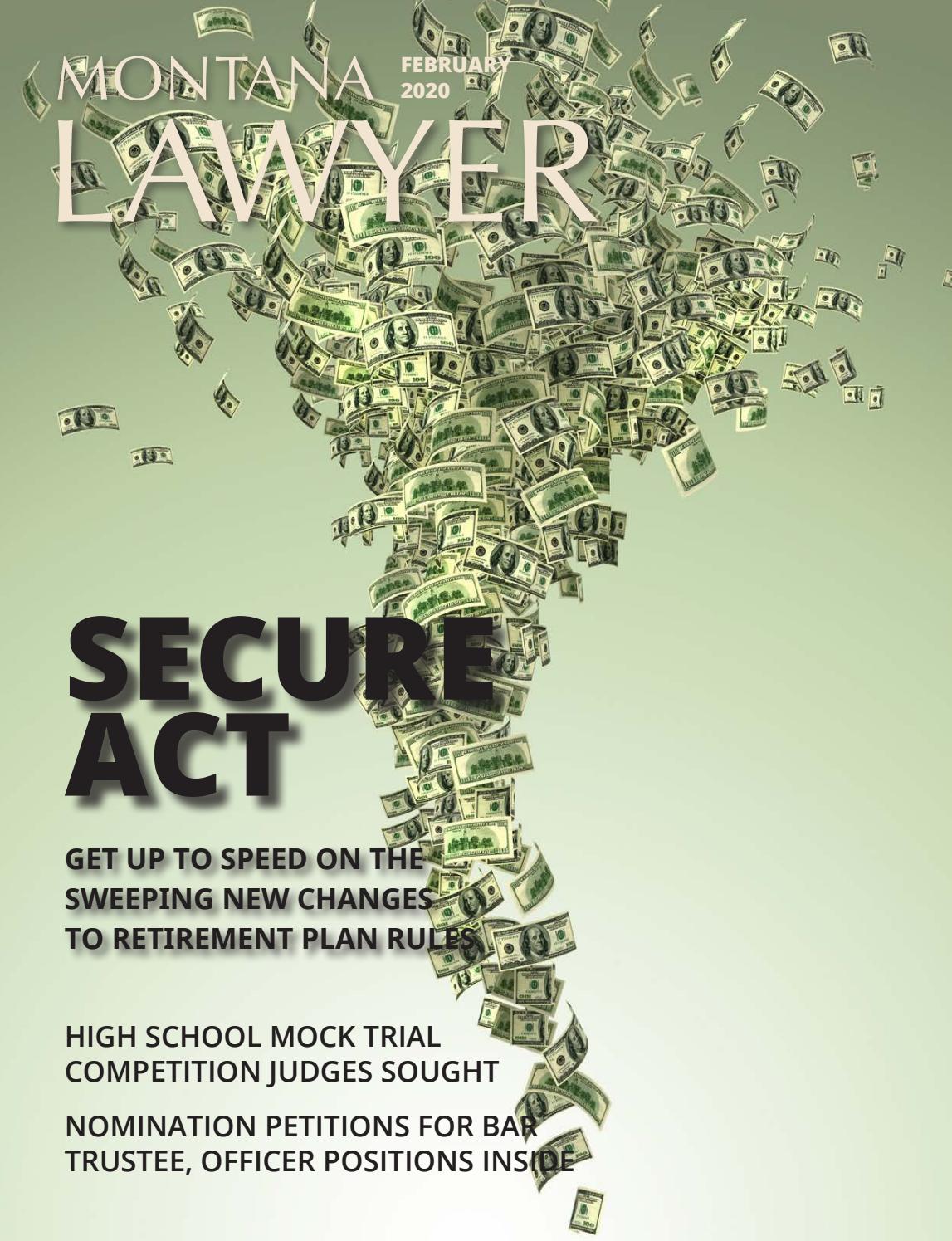 Montana Lawyer February 2020 by State Bar of Montana Issuu