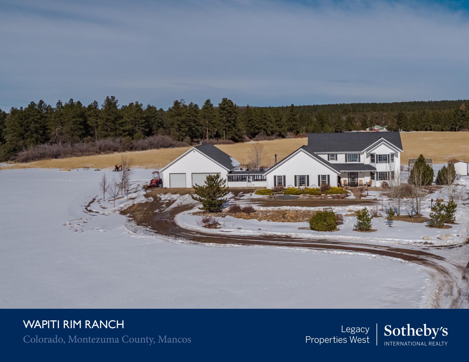 Wapiti Rim Ranch by Legacy Properties West Sotheby's International