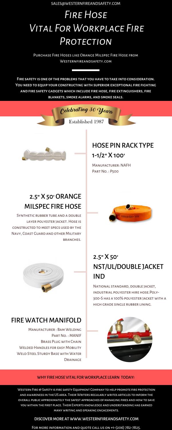 Fire Hoses Western Fire and Safety Seattle, WA by westernfiresafety