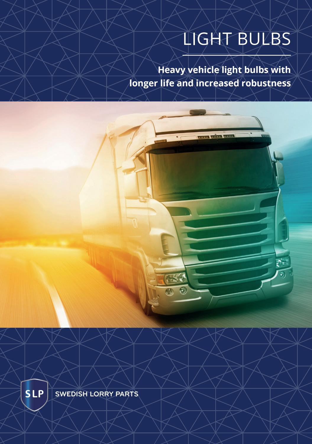 SLP Light bulbs by SLP Swedish Lorry Parts Issuu