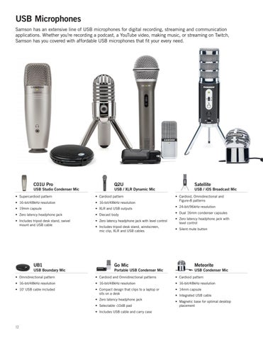 Samson Audio 全集 Line 家具目录 2020 第 12 页