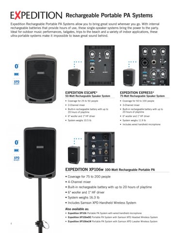 Samson Audio 全集 Line 家具目录 2020 第 4 页