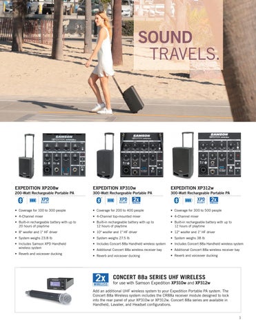 Samson Audio 全集 Line 家具目录 2020 第 5 页