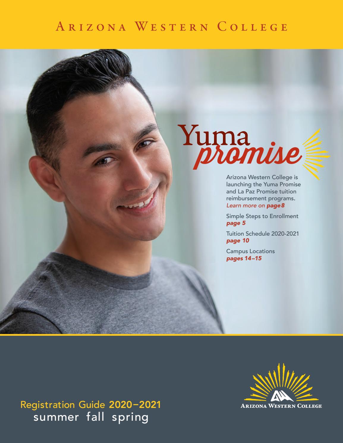 2020 2021 AWC Registration Guides By Arizona Western College Issuu