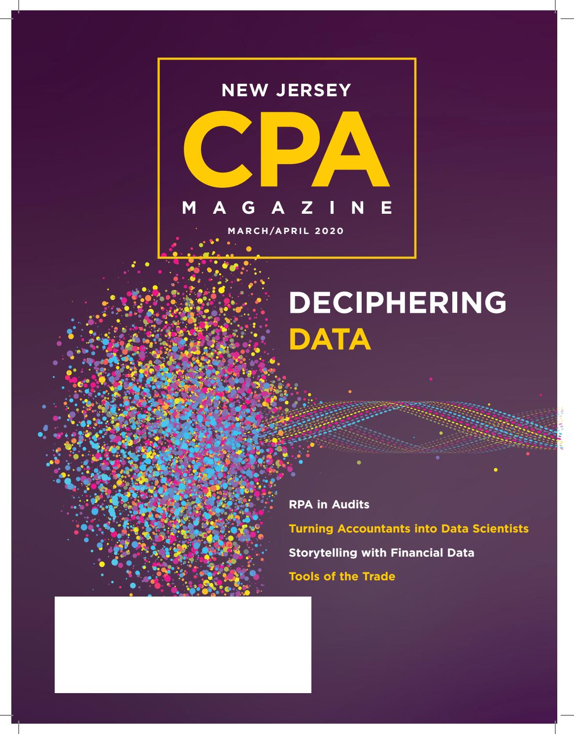 March/April 2020 by New Jersey Society of CPAs Issuu