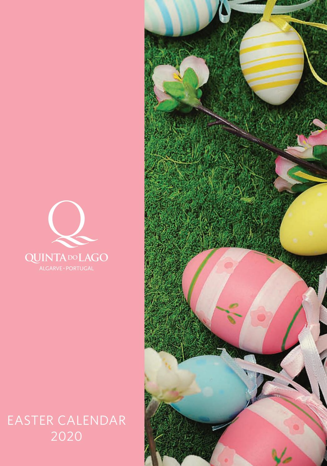 Easter Calendar 2020 by Quinta do Lago by Quinta do Lago Issuu