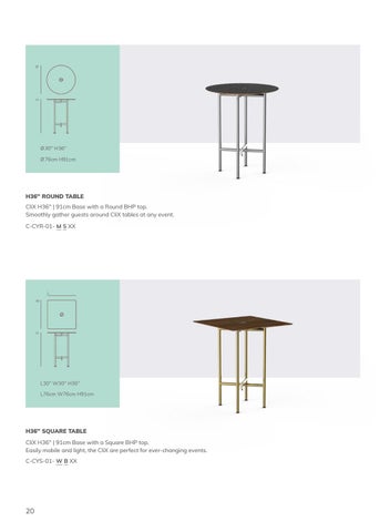 Steelite Mogogo Clix Tables 2019 第 20 页