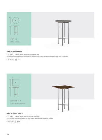 Steelite Mogogo Clix Tables 2019 第 24 页