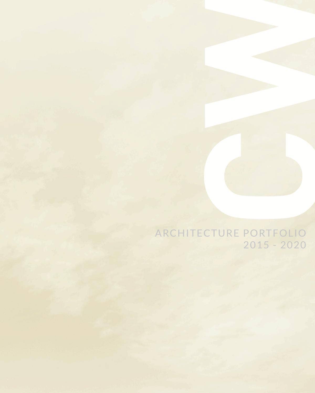 Chris Webb Architecture Portfolio - 2020 by Chris W. - Issuu