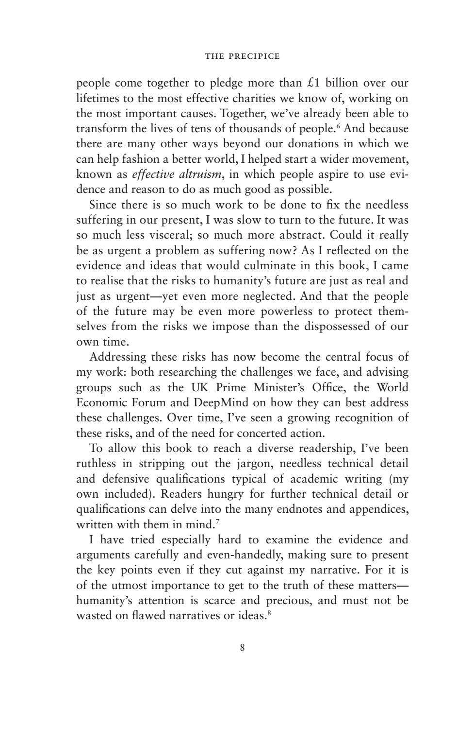 The Precipice: Existential Risk and the Future of Humanity by Toby Ord ...